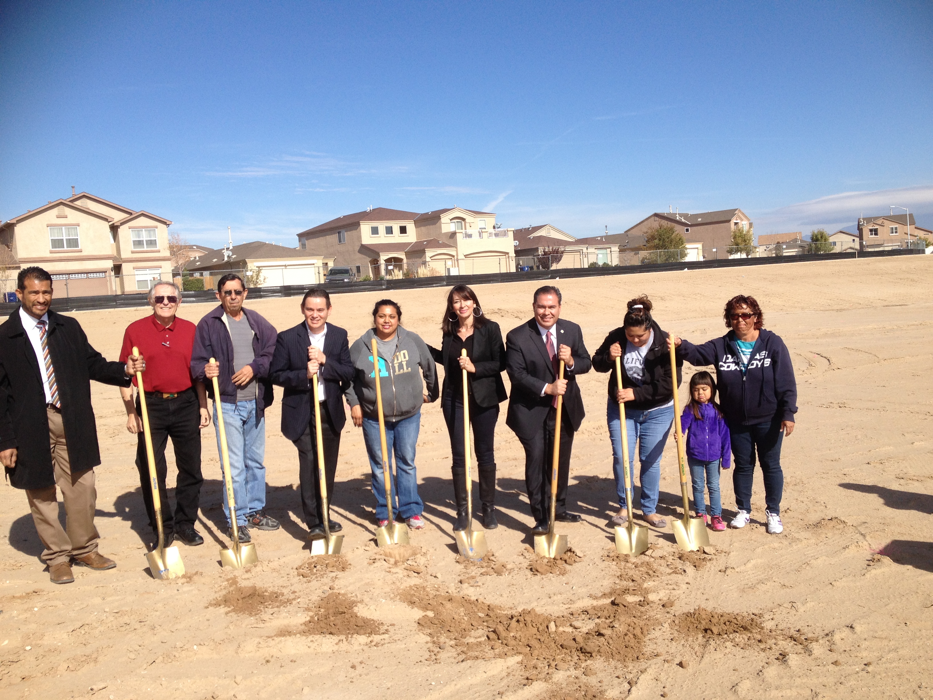 Sierra Sunset Park Groundbreaking — City of Albuquerque